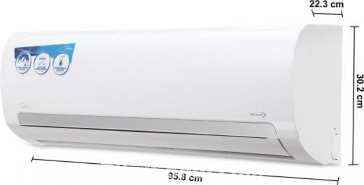 MIDEA INVERTER AC 2 TON MSI24CRN-AF5